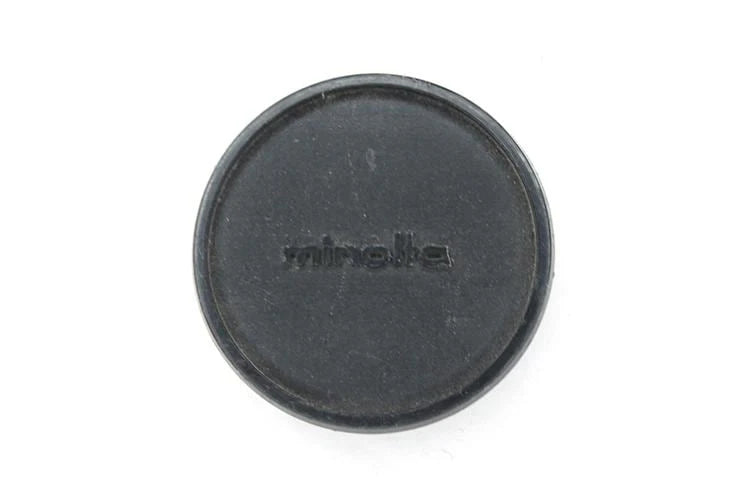 42mm Hard Black Plastic Minolta Lens Cap Vintage