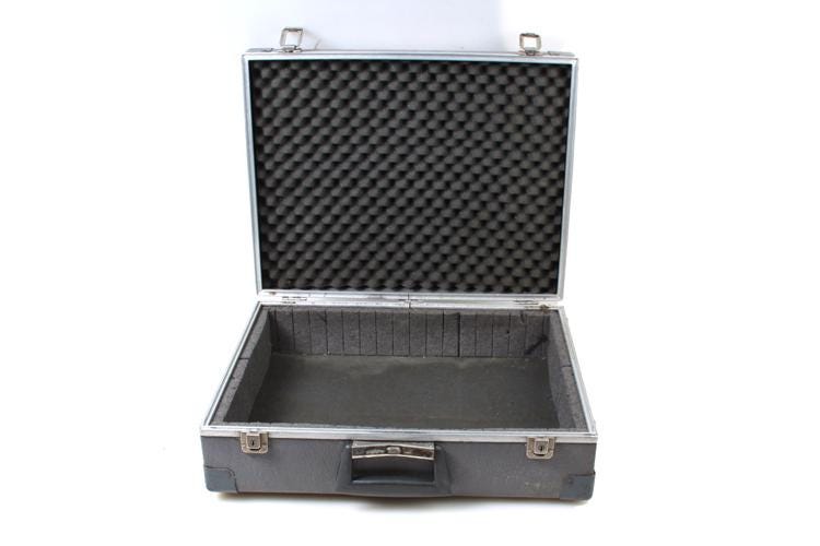 Camera Case Gray Hard Sided 1970s