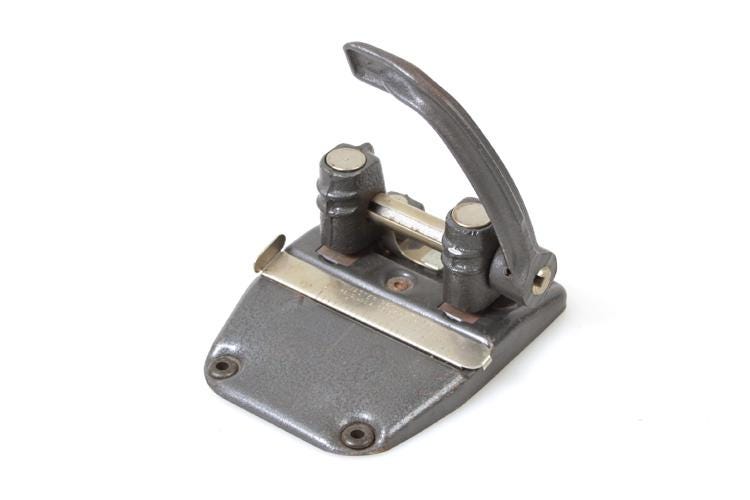 Heavy Duty Master Products Adjustable Paper Hole Punch 2 Hole Vintage