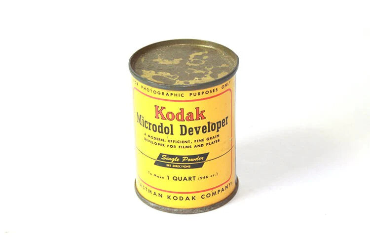 Vintage Microdol Developer Kodak Powder Fine Grain Advertising