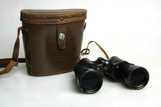 Nippon Kogaku Tokyo Nikon 7X50 Field 7.3 Binoculars #703262 with Case