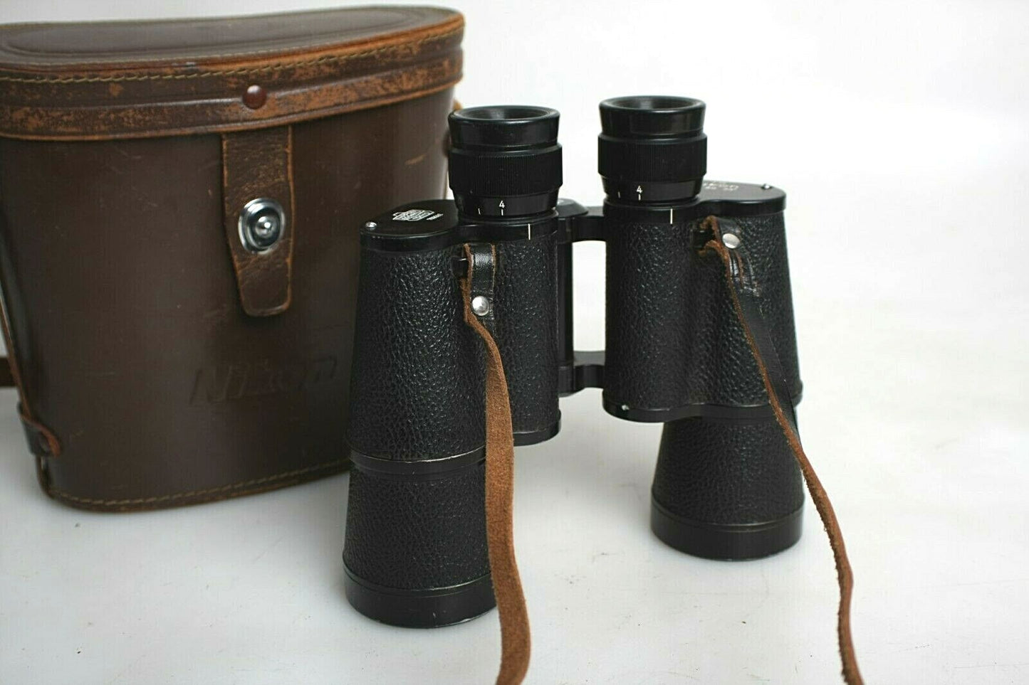 Nippon Kogaku Tokyo Nikon 7X50 Field 7.3 Binoculars #703262 with Case