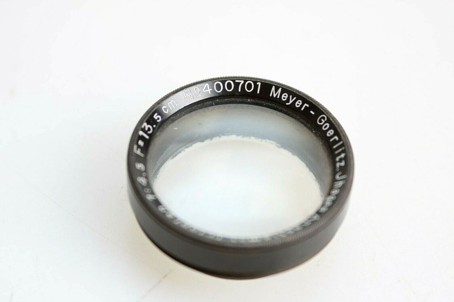 Meyer-Optik Anastigmat Trioplan 1:4.5 F/13.5 Front Element