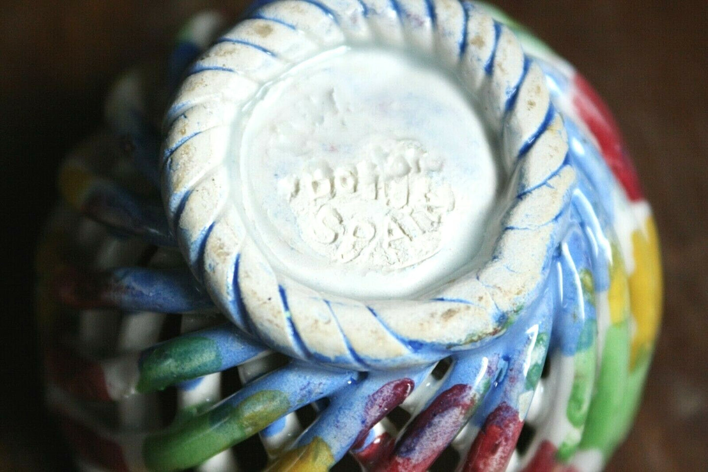 Mini Decorative Ceramic Basket