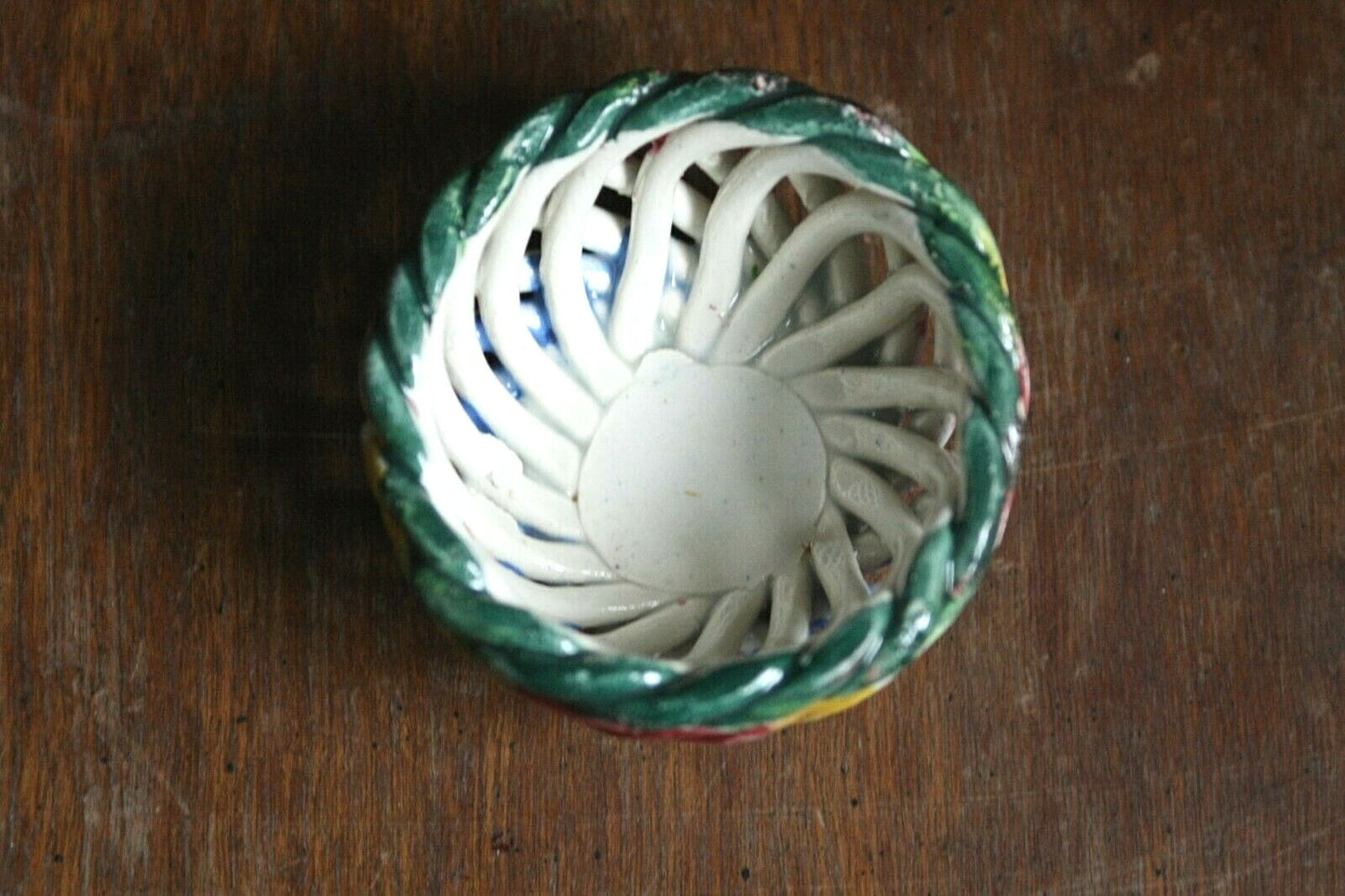 Mini Decorative Ceramic Basket