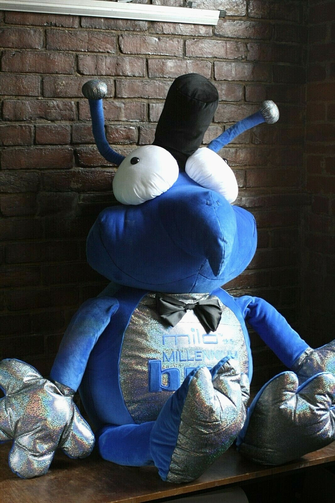Giant Stuffed Milo Millennium Bug from Late 90s