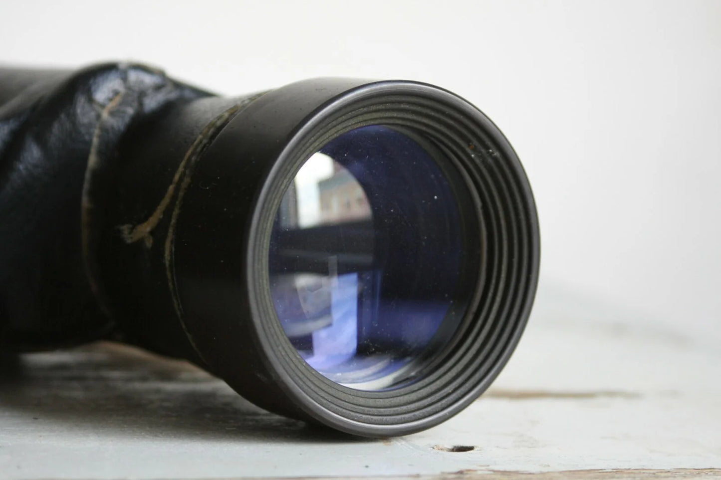 Leather Bound Russian Vintage 7X50 Binoculars with Case