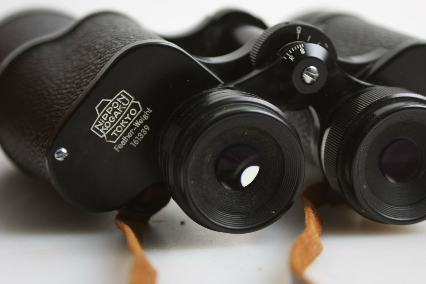Nippon Kogaku Tokyo J-B7 7X50 Binoculars with Leather Case