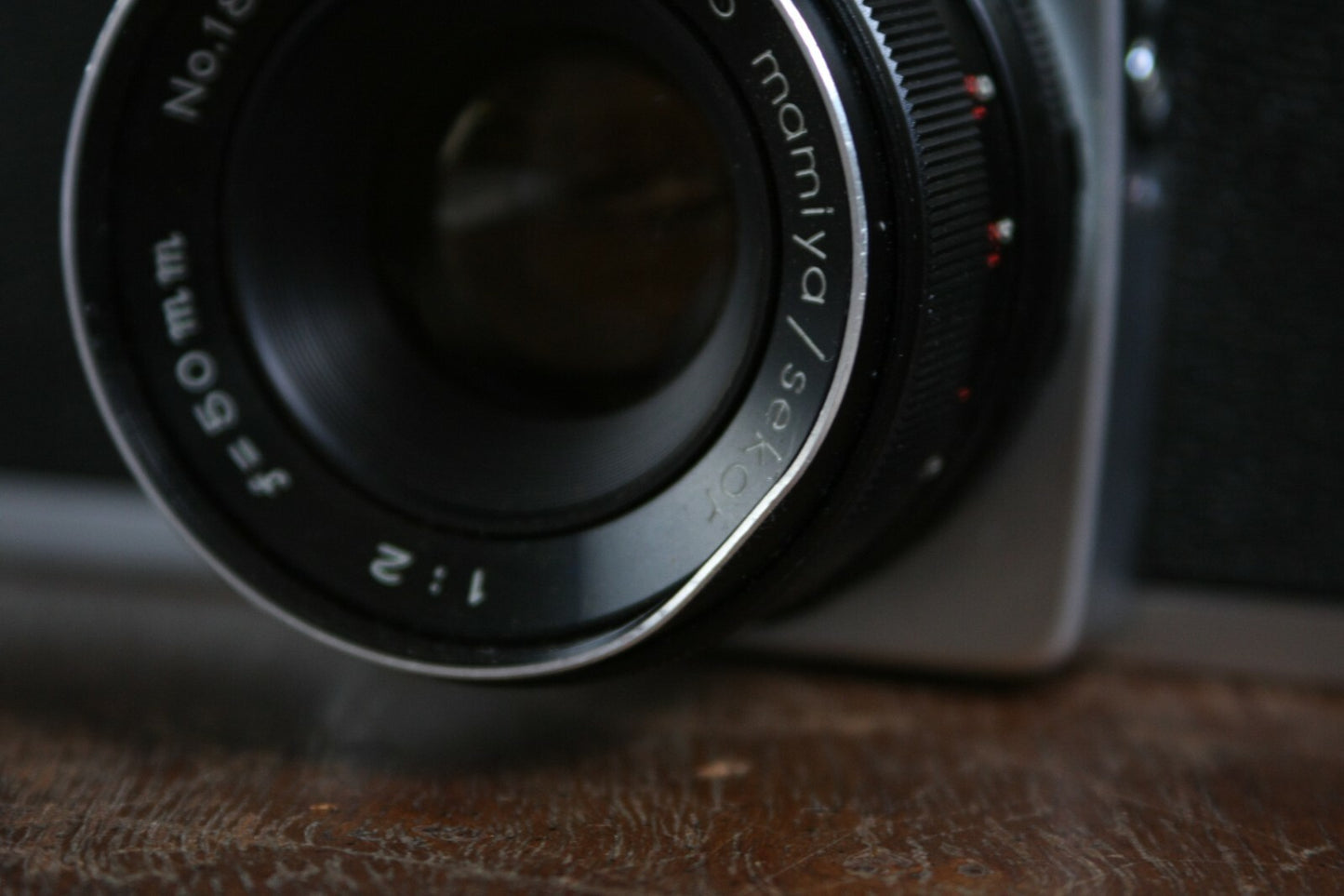 Mamiya Sekor 500TL SLR Camera & f/2 50mm Lens FOR PARTS