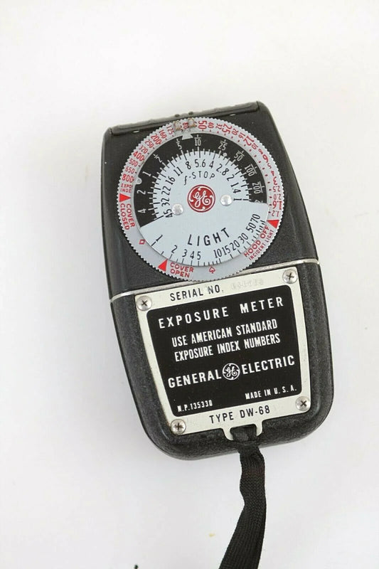 Vintage GE Exposure Meter Type DW-68