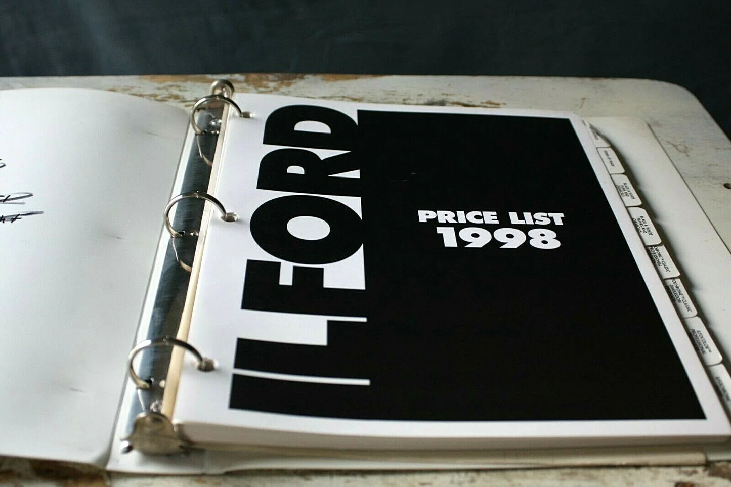 Ilford Photo Product Catalog 1998