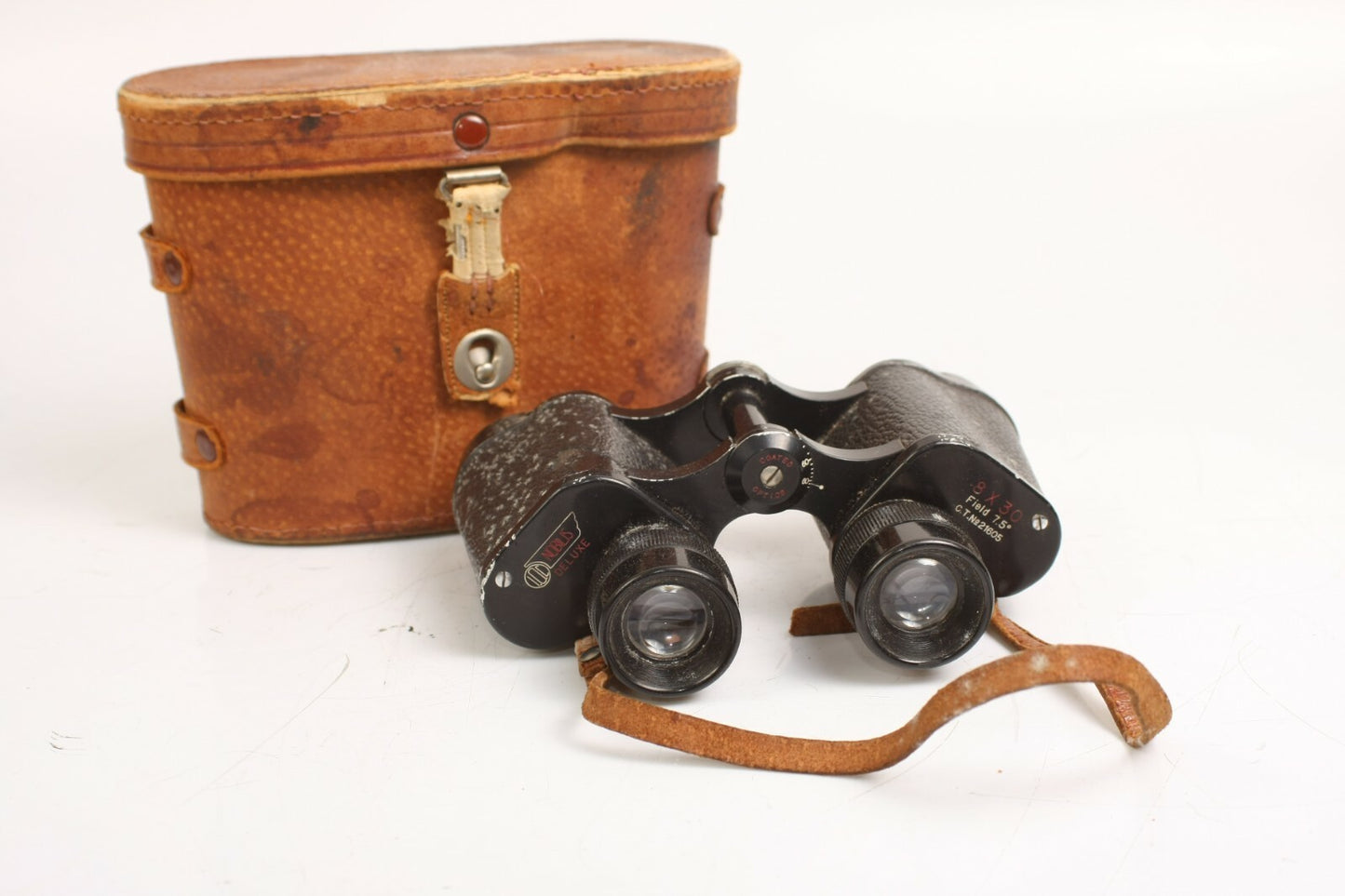 Rare Nobilis Deluxe 8X30 Vintage Binoculars with Case