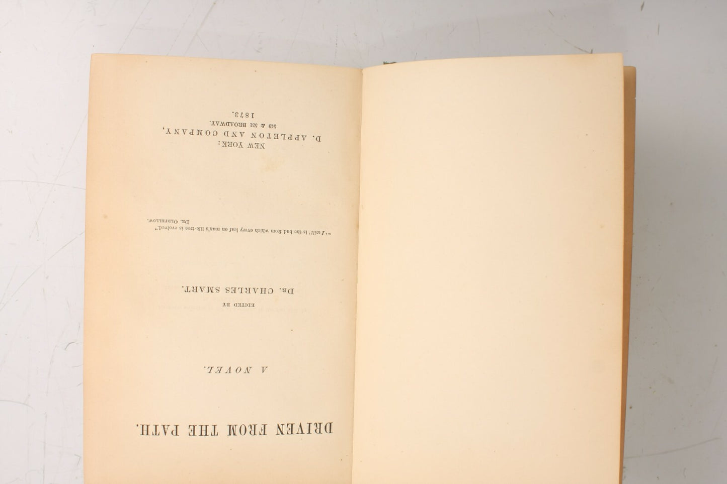 Driven From the Path - Edited by Dr. Charles Smart