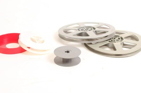 Various Vintage Plastic Movie Reels - Lot of 4