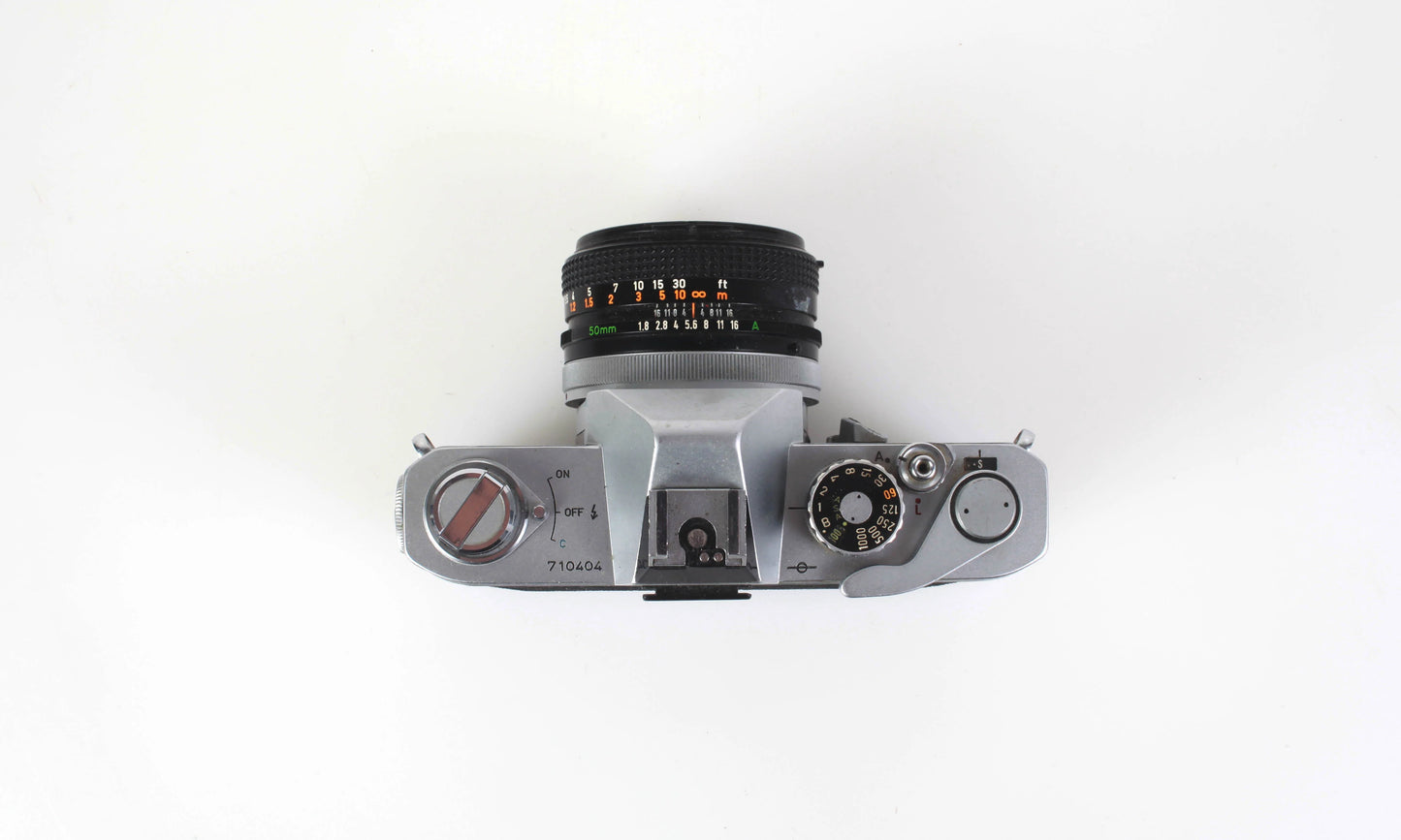 Canon FTb 35mm Film Camera Student Bundle with 50mm Lens