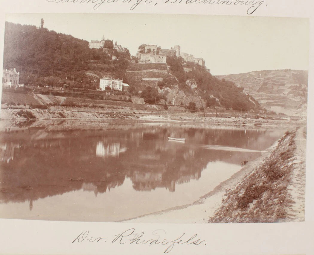 Vintage European Castle on the Rhine 8x10 Photo Print - Image-Only, Unframed