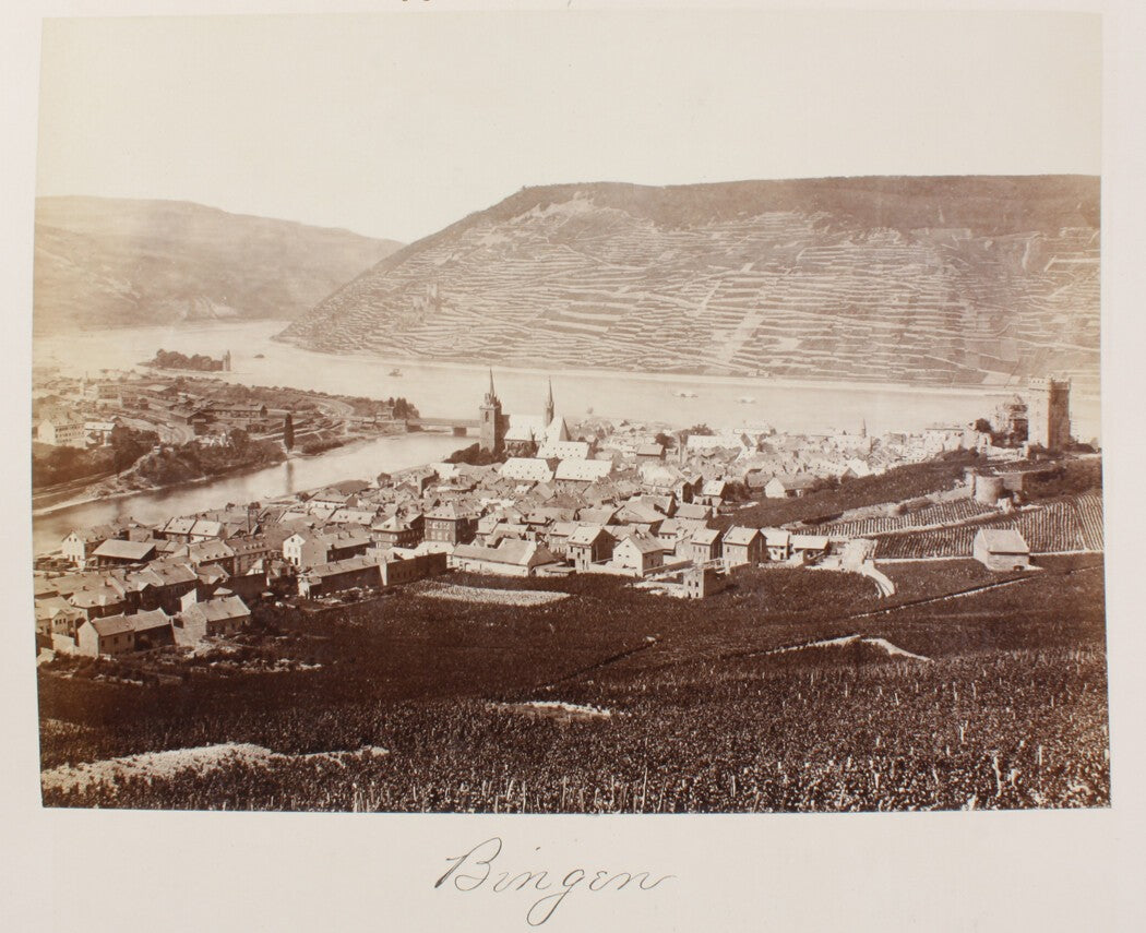 Vintage 8x10 Bingen on the Rhine Germany Photo Reprint - Unframed Image-Only