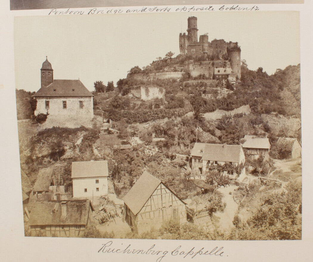 Vintage 8x10 Reichenberg Castle Germany photo print - image-only wall art,
