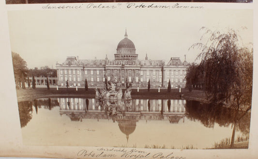 Vintage Potsdam Royal Palace 8x10 Photo Print - Germany Wall Art, European
