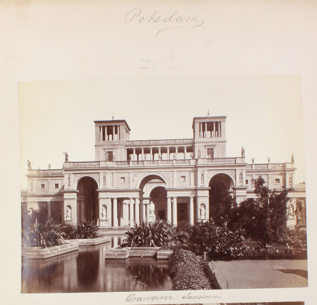 Vintage 8x10 Photo Print Orangery Sanssouci Palace Potsdam Germany - Historic