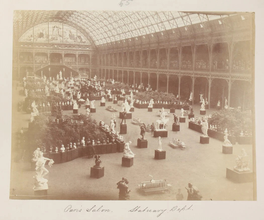 Vintage Paris Salon Dept. of Statuary 8x10 Photo Print - Paris Wall Art, France