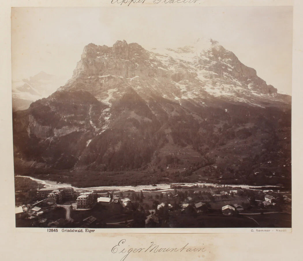 EIGER MOUNTAIN, SWITZERLAND. 8x10 reprint