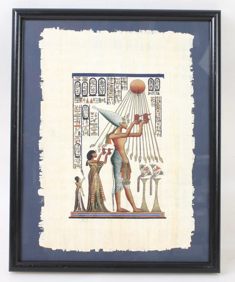 Egyptian Art Print on Papyrus