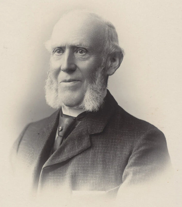 PORTRAIT OF MAN W/ IMPRESSIVE MUTTON CHOPS - KENSINGTON, ENGLAND