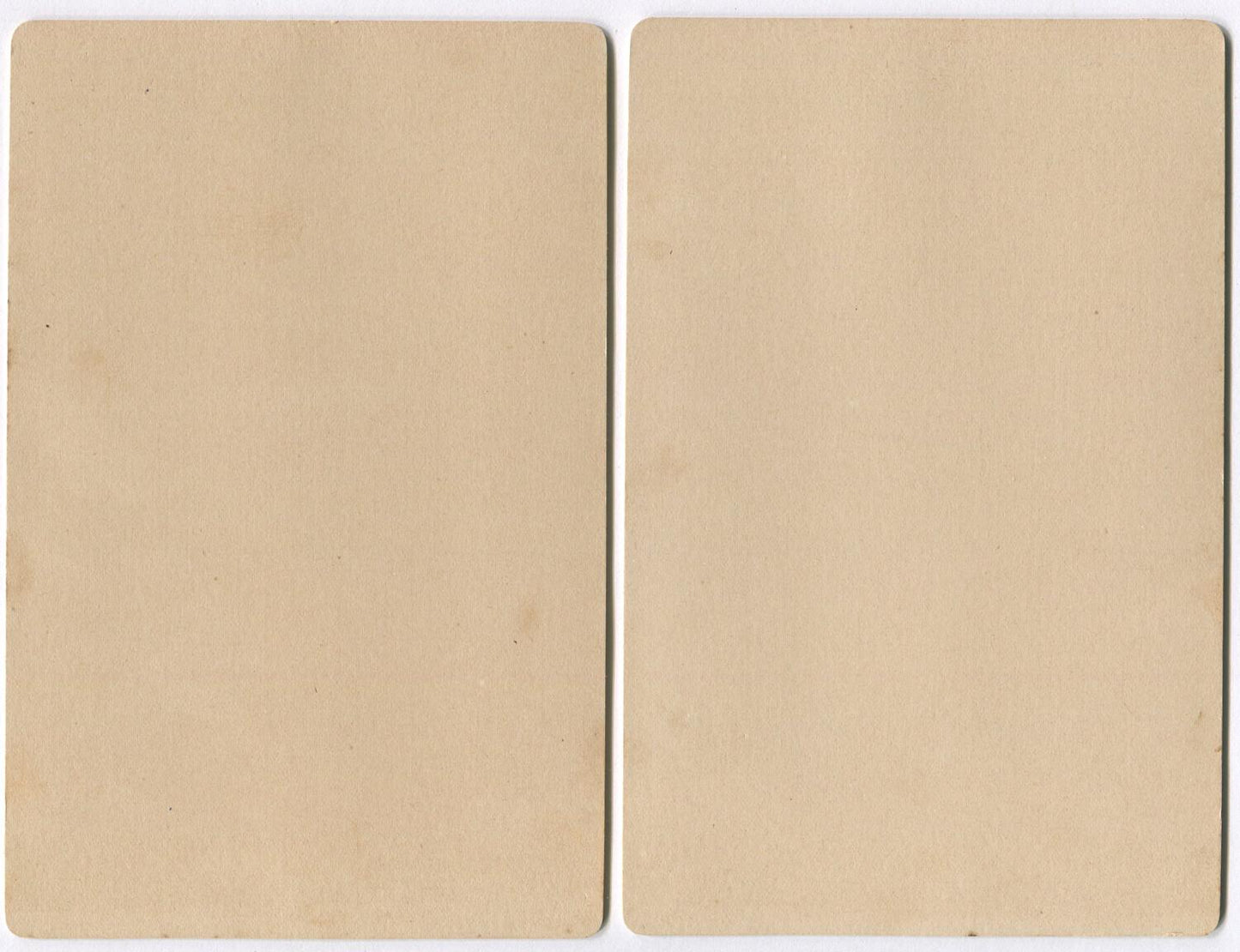Two Sisters Rock Formation. Washington. 2 Set. Cabinet Card.