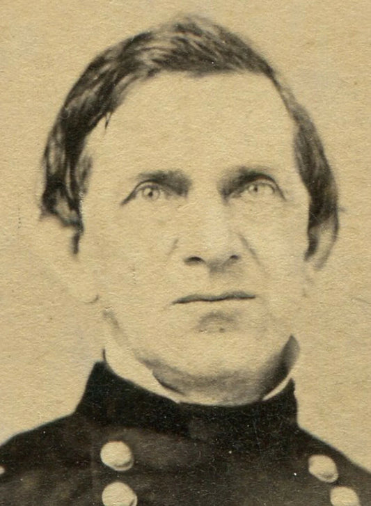 CIVIL WAR MAJOR GENERAL EDWARD CANBY. CDV BY ANTHONY/TAX STAMP. CDV
