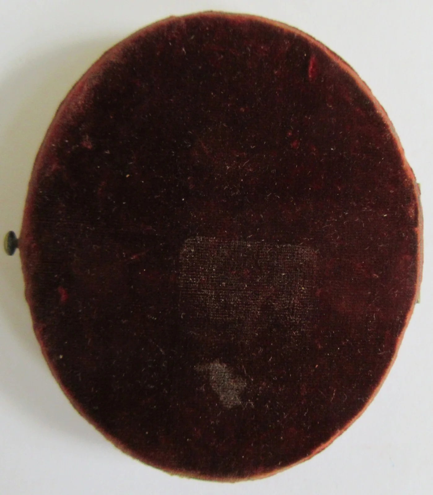 MAN,FISHERMAN CAP, BOW TIE. TINTED, PAINTED BACKGROUND, 9TH PLATE OVAL TINTYPE,