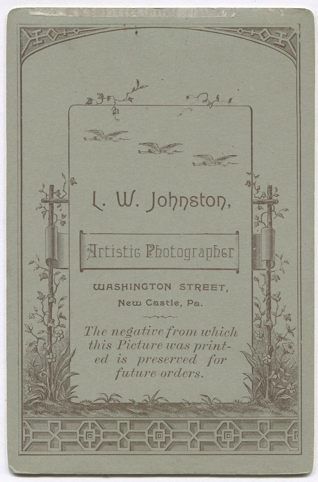 Vintage cabinet card portrait: Fireman in dress uniform holding hat, original