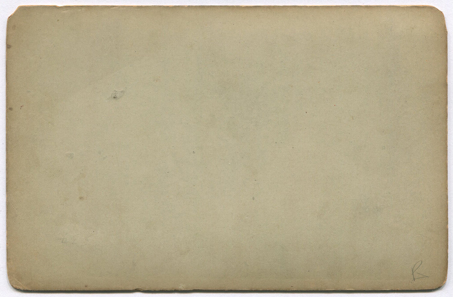HARBOR SCENE. CABINET CARD BY NICKELSON, 11X14 ARCHIVAL MAT.