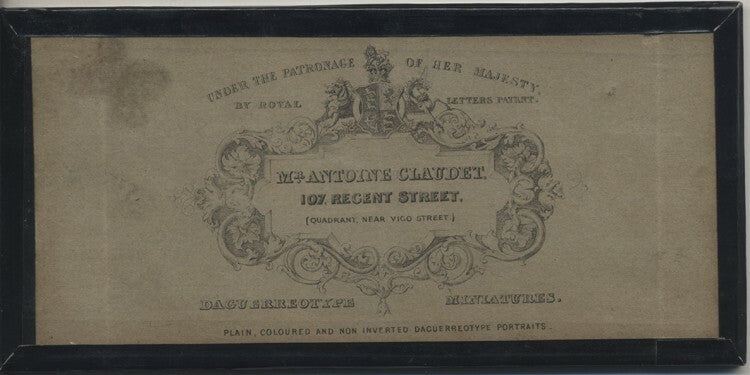 PAINTED STEREOVIEW DAGUERREOTYPE  COUPLE  ANTOINE CLAUDET  1850S MUSEUM QUALITY