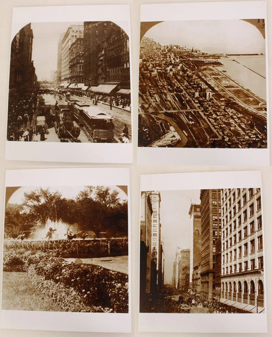 11X14 PHOTOS OF EARLY 1900S NEW YORK CITY - REPRINTS