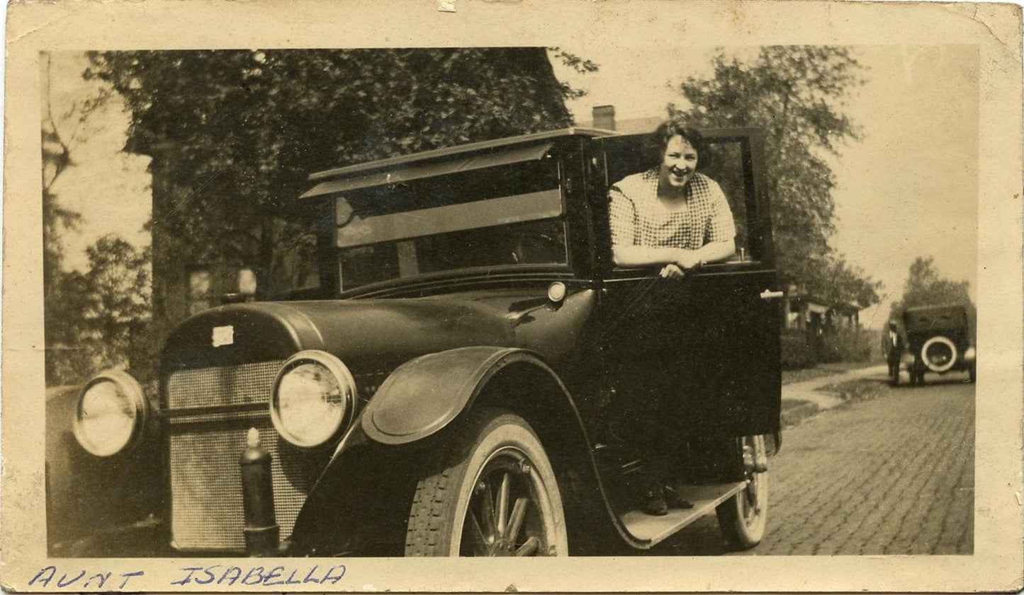 Set of 4 1920s Vintage Photos Classic Cars