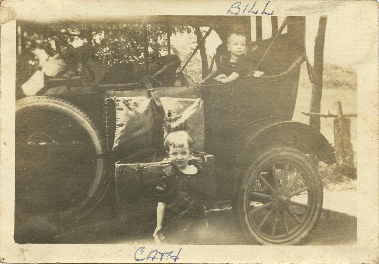 Set of 4 1920s Vintage Photos Classic Cars