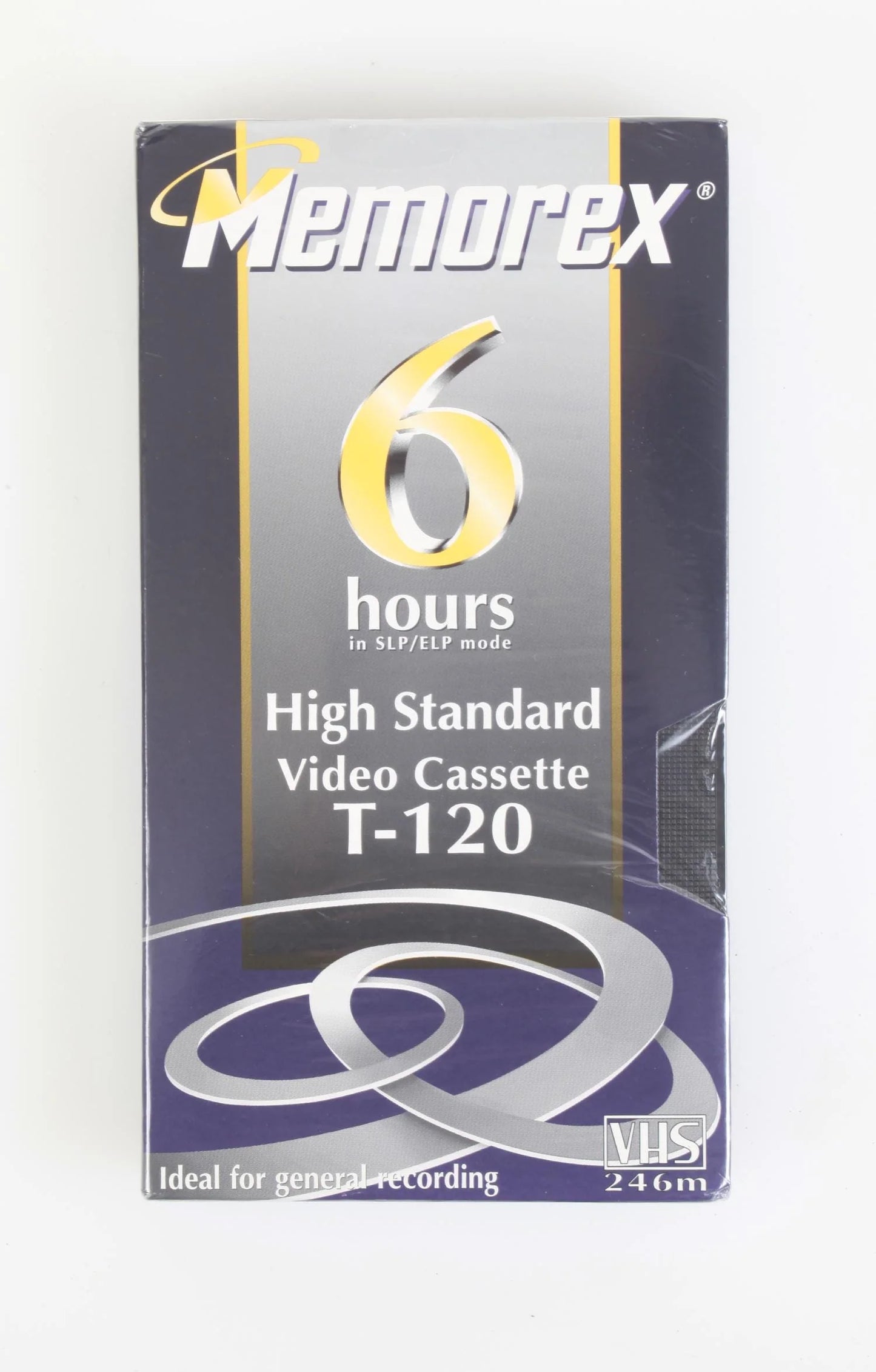 Vintage Sealed Memorex T120 VHS Tape 6 Hours