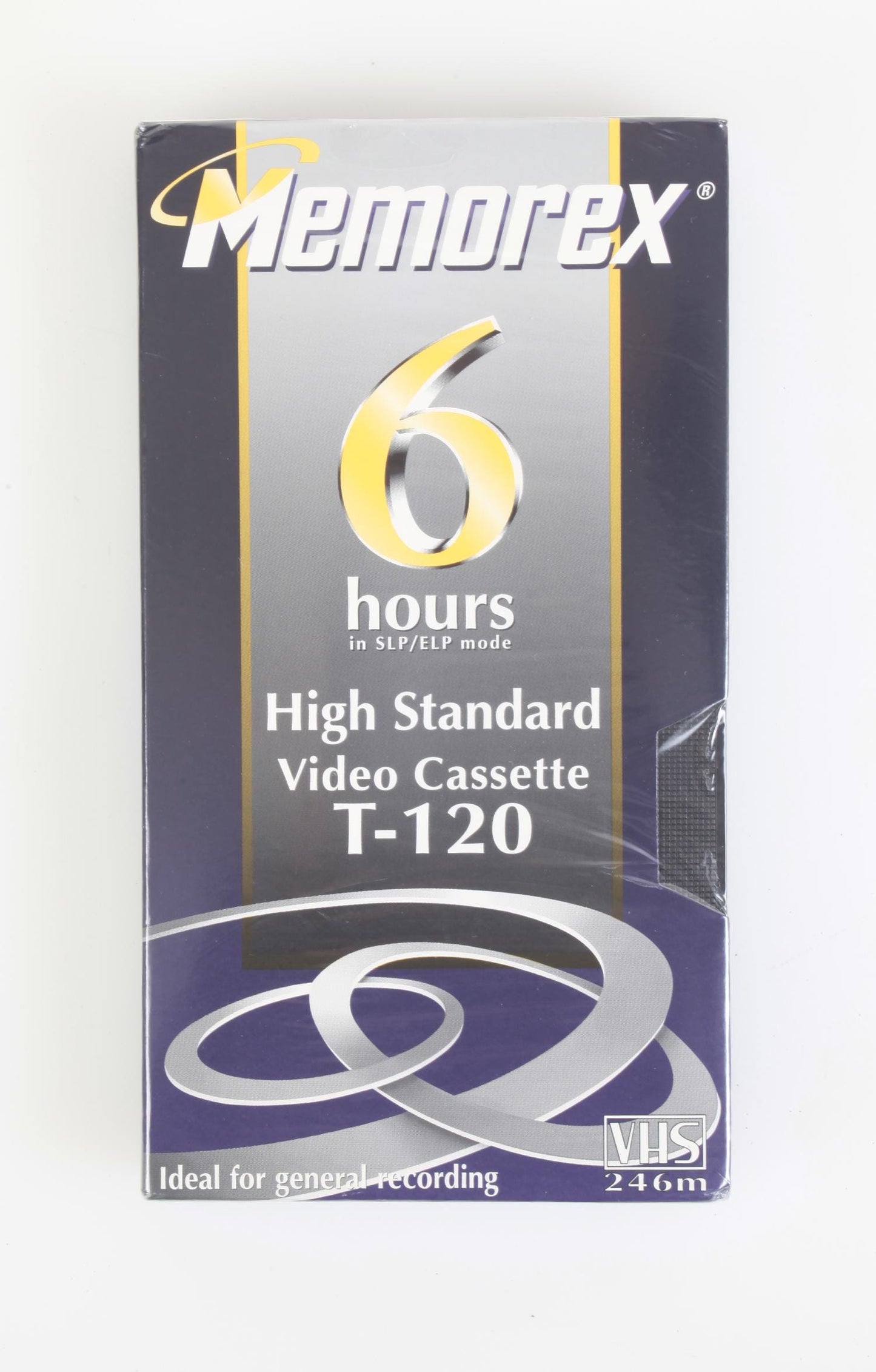 Vintage Sealed Memorex T120 VHS Tape 6 Hours