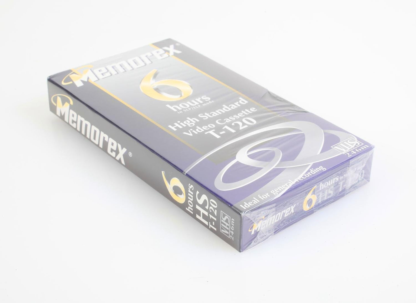 Vintage Sealed Memorex T120 VHS Tape 6 Hours