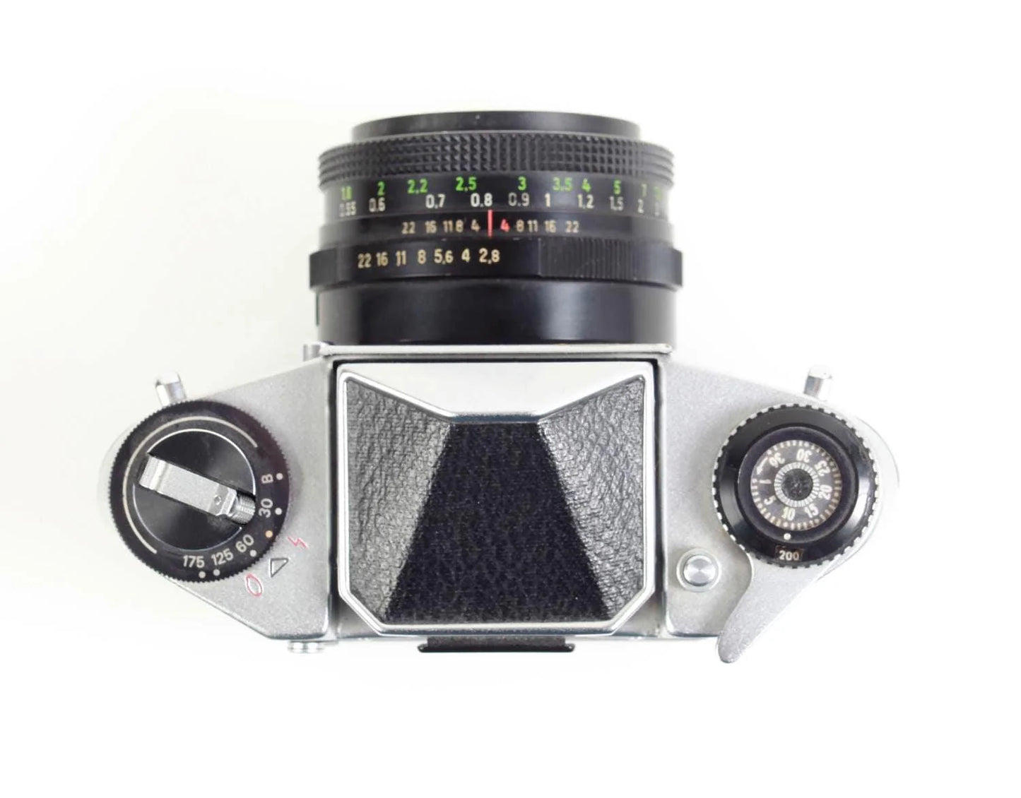 Vintage WORKING EXA 1b 35mm Film Camera w/Tessar 50mm f/2.8 Zeiss Lens
