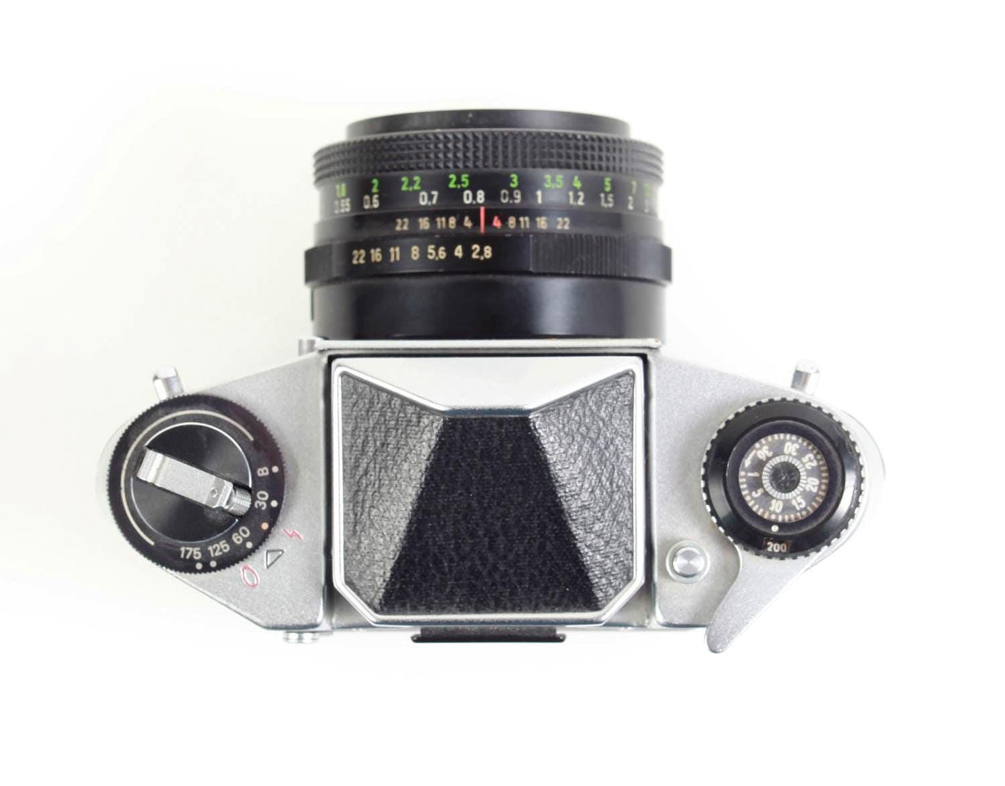 Vintage WORKING EXA 1b 35mm Film Camera w/Tessar 50mm f/2.8 Zeiss Lens