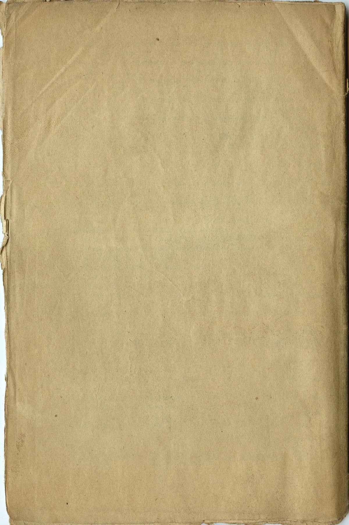 Vintage 1909 Italian Play Script E Buscia o e Verita? Missing Front Cover