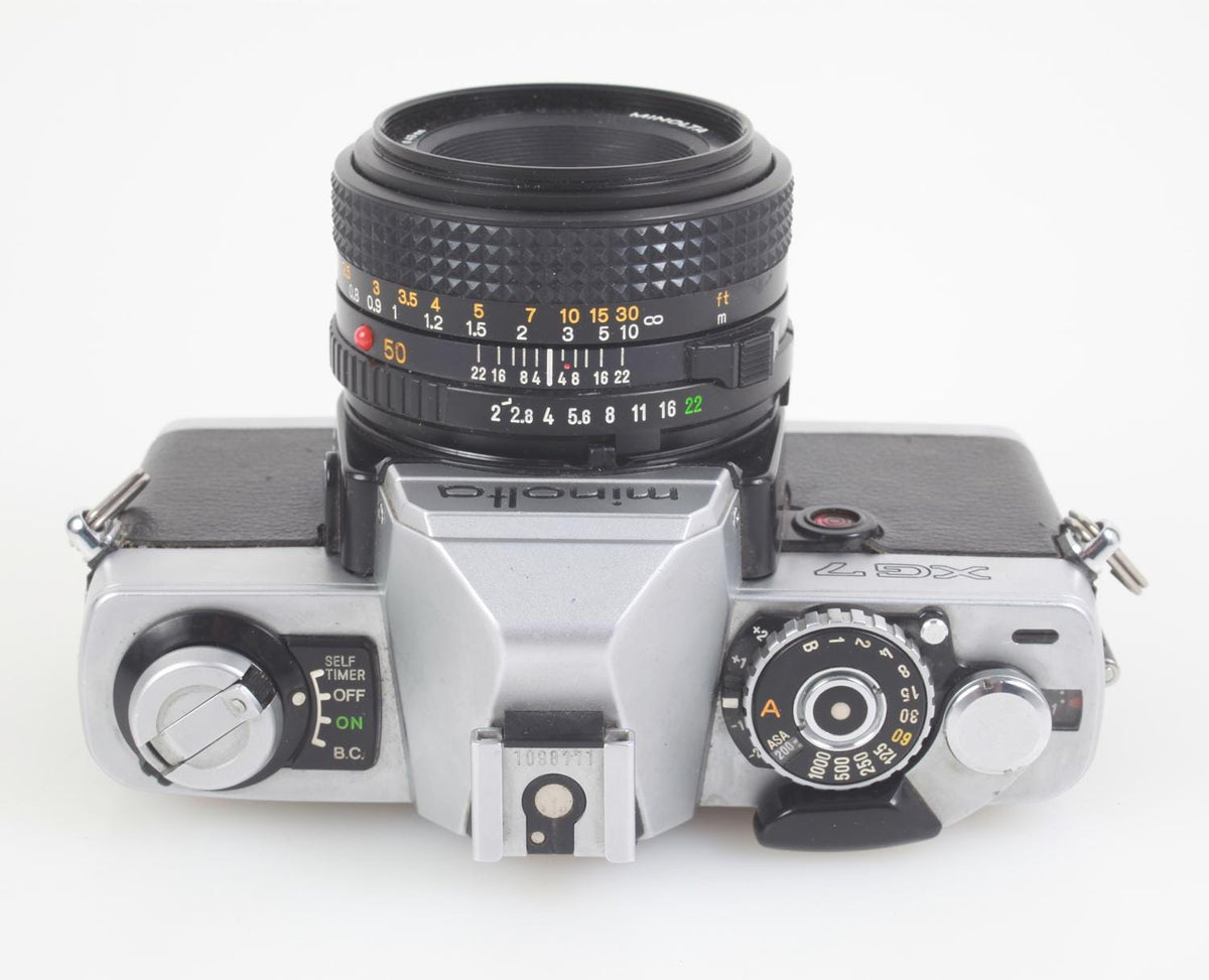 Minolta XG7 Student 35mm Film Camera w/50mm Lens and Kodacolor 100 Roll of Film