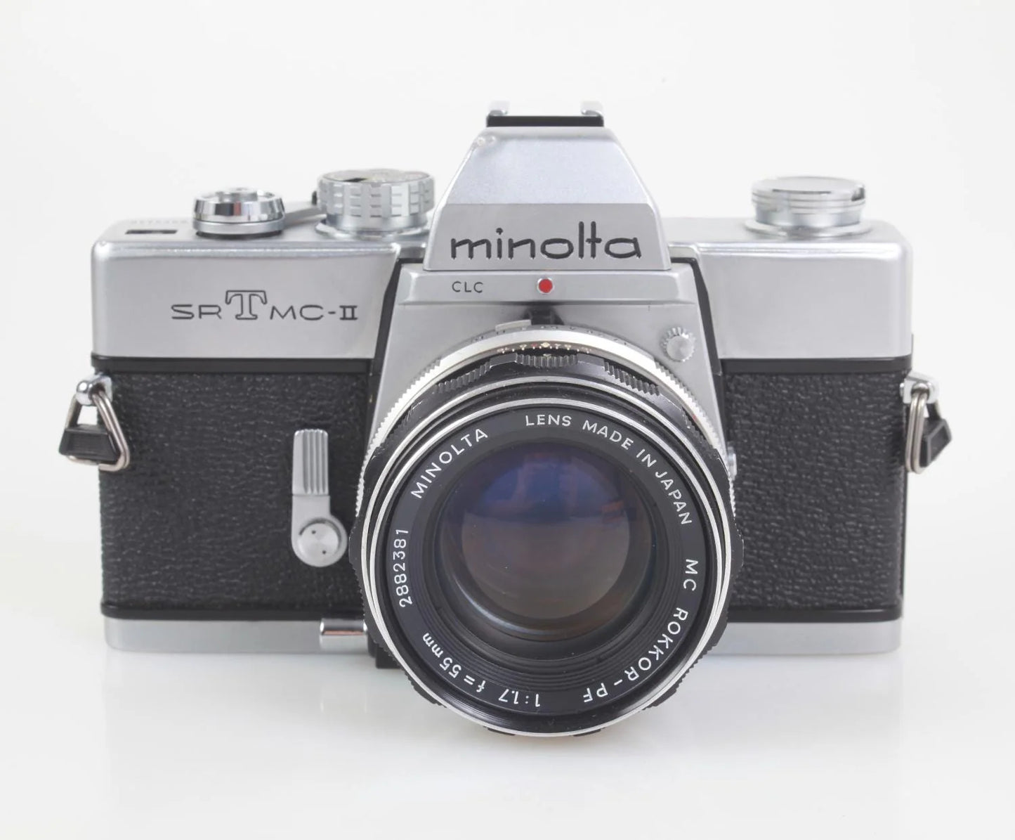 Minolta SRT MC-II 35mm Film Camera w/55mm f/1.7  Lens and Kodacolor 100 Works