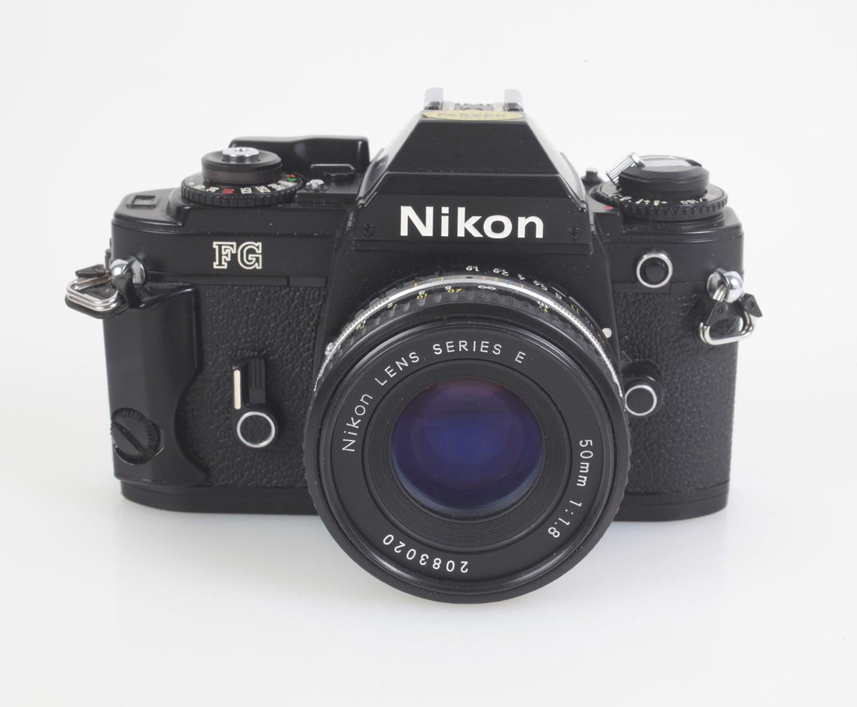 Nikon FG Student Film Camera w/50mm Lens, FOR PARTS
