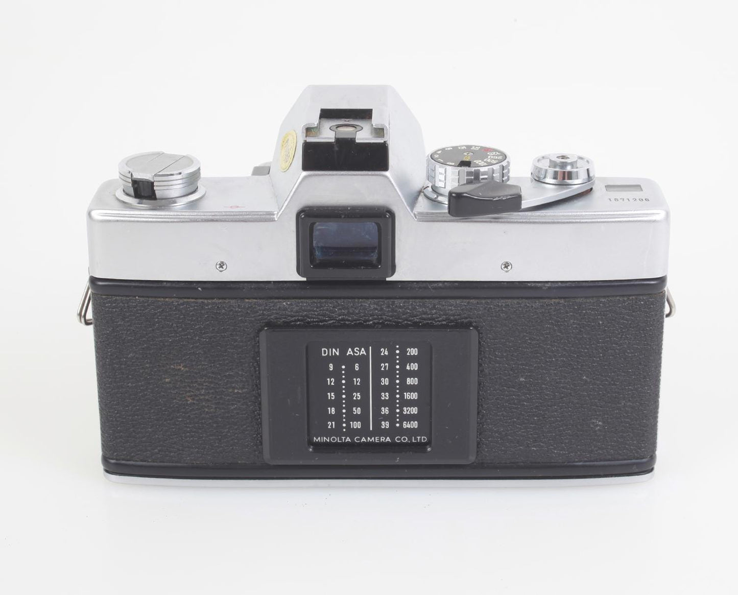 Minolta SRT201 35mm SLR Film Camera w/50mm f/1.7 Lens and Starter Film Roll