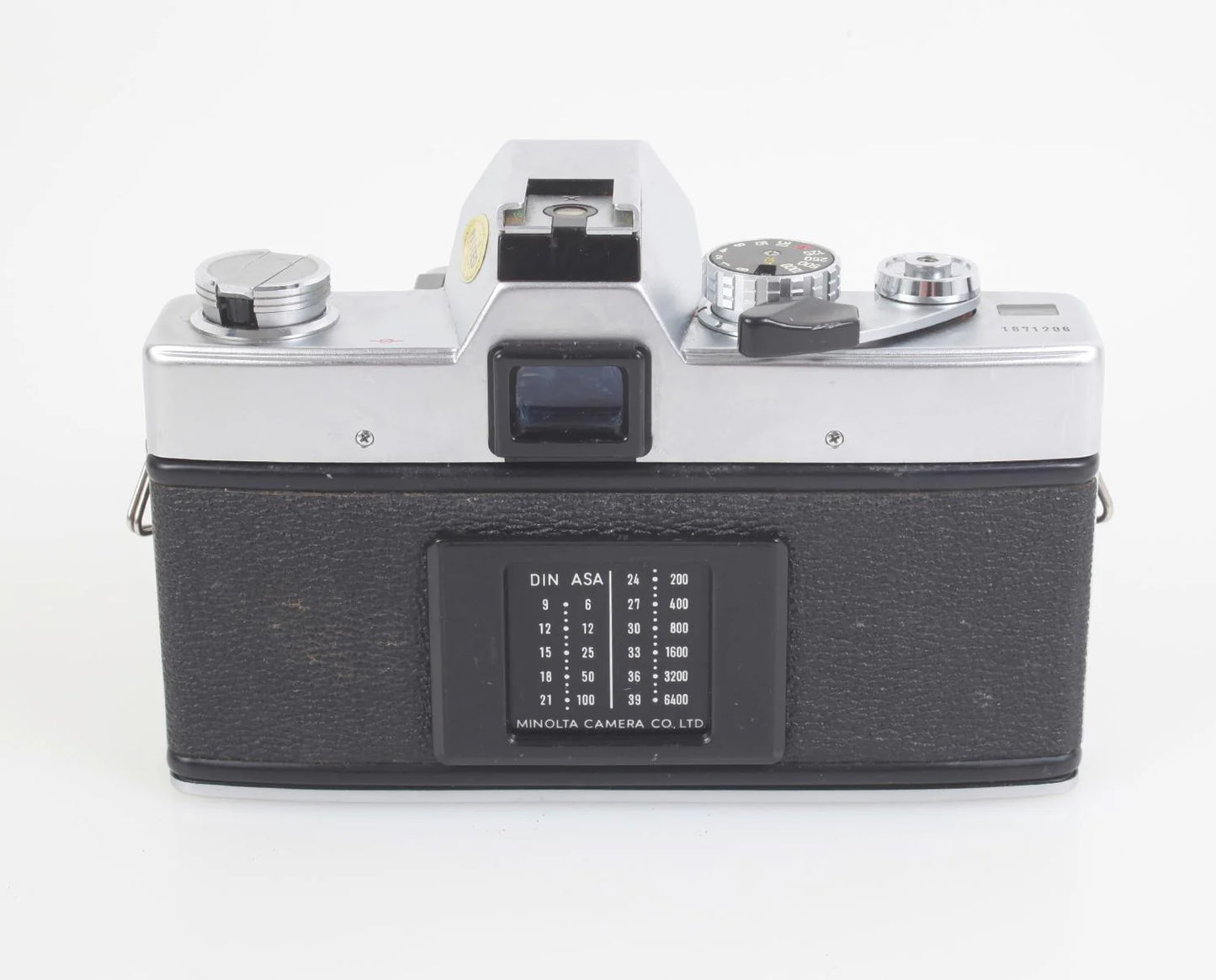 Minolta SRT201 35mm SLR Film Camera w/50mm f/1.7 Lens and Starter Film Roll