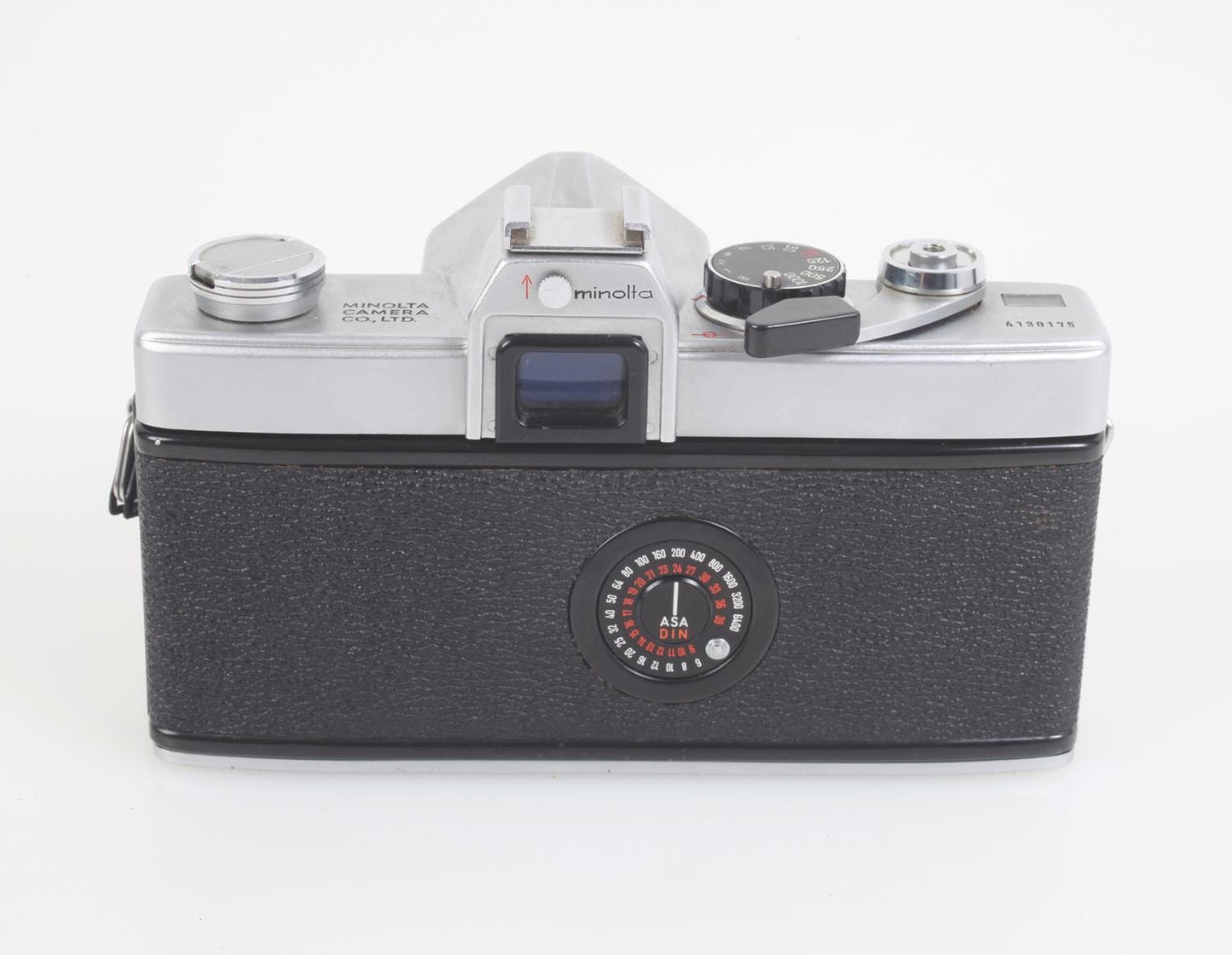 Minolta SR-1S 35mm SLR Film Camera w/Cold Shoe and 45mm f/2 Lens Tested Working