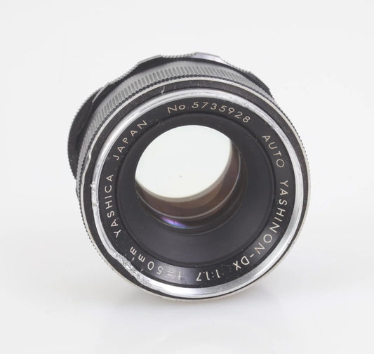 Yashica M42 50mm f/1.7 Auto Yashinon-DX Screw Mount Lens